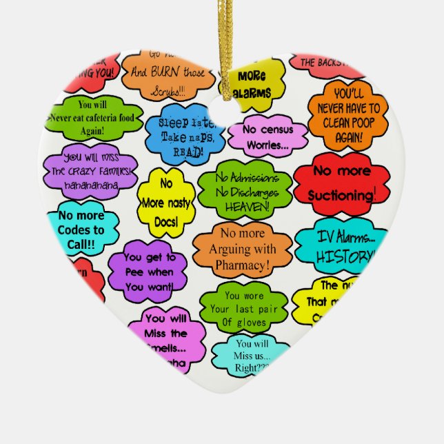 Lustige pensionierte keramikornament (Vorne)