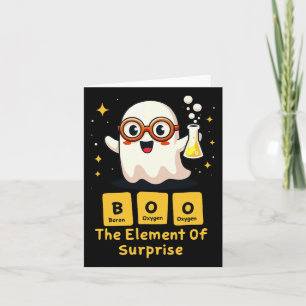 Lustige Periodensystem Chemie Geist Nerd Boo Hallo Karte