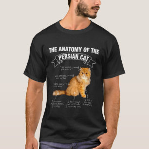 Lustige Perserkatze Mama Papa Miauen T-Shirt
