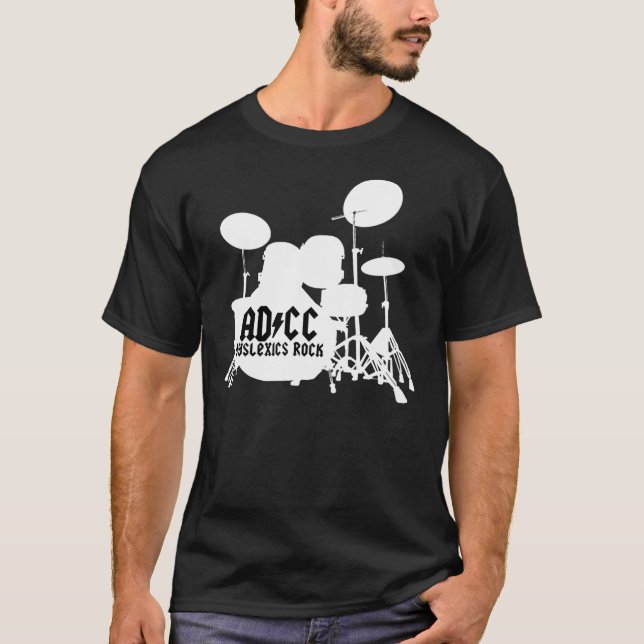Lustige Person mit Lesestörung T-Shirt (Vorderseite)