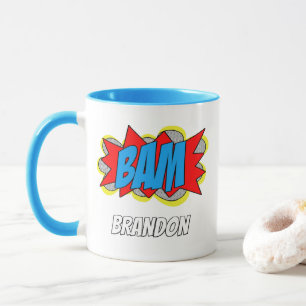 Lustige persönliche benutzerdefinierte Comic-Book- Tasse