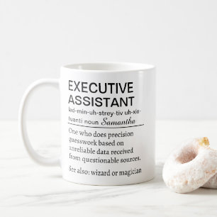 Lustige persönliche Definition eines Executive Ass Kaffeetasse