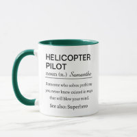 Lustige persönliche Definition eines Hubschrauberp