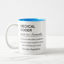 Lustige persönliche Definition eines Medizinischen