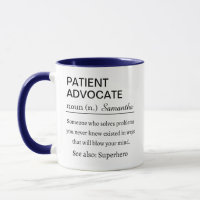 Lustige persönliche Definition eines Patientenfürs