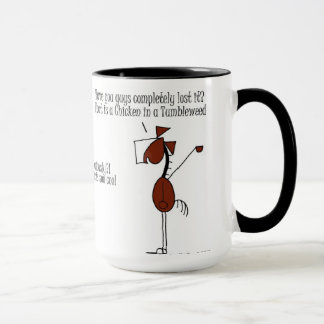 Lustige Pferde-u. Huhn-Tasse Tasse