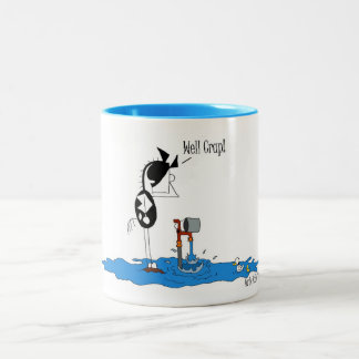 Lustige PferdeCartoon-Tasse Zweifarbige Tasse