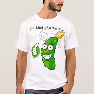 lustige Pflücke, Cartoon dill T-Shirt