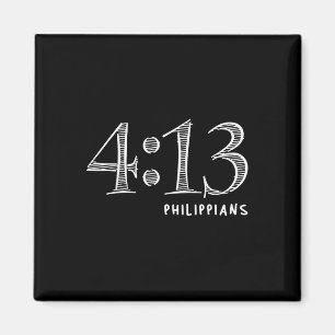 Lustige Philipper 4 13 Jesus Christlich Über Stärk Magnet