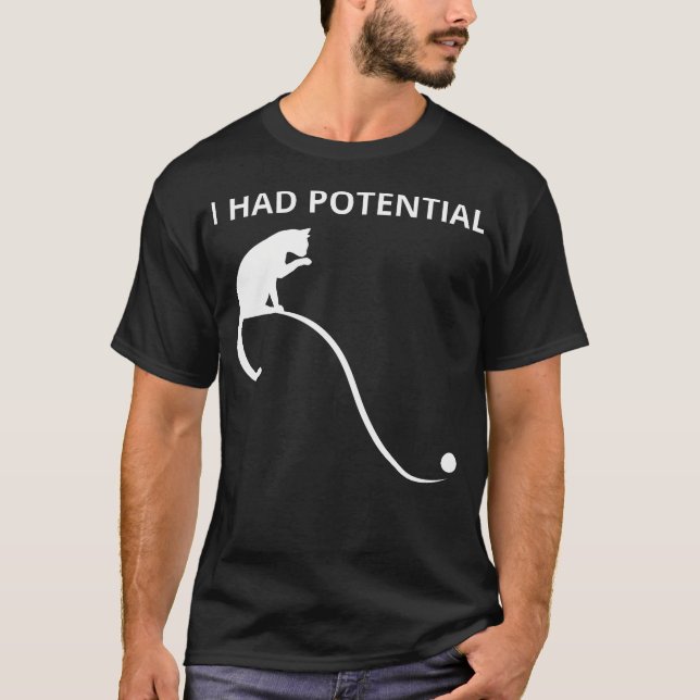 Lustige Physik Aussage Ich Hatte T-Shirt (Vorderseite)