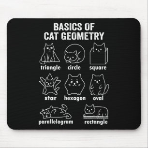 Lustige Physik der Katze-Geometrie zurück zur Schu Mousepad