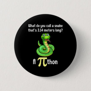 Lustige Pi-Tag-Witze Pithon-Mathematik-Lehrer-Witz Button