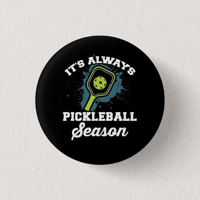 Lustige Pickleball-Geschenke Button (Vorderseite)
