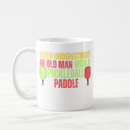 Lustige Pickleball Herren T-Shirts | Pickleball Kaffeetasse