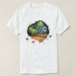 Lustige Pickleball-Riesen-Gurke-Spiel im Gange T-Shirt