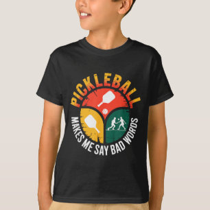 Lustige Pickleball-Sprüche Humor für Turnier T-Shirt