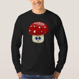 Lustige Pilze Suche Mykologie Pilze Süße Pilz T-Shirt