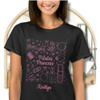 Lustige Pinke Pilates Prinzessin Coquette Workout