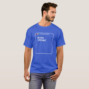 Lustige Pixel-Magie-Grafik - Benutzerdefinierter N T-Shirt