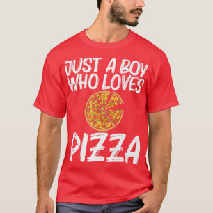 Lustige Pizza für Jungen Kinder Italienisches Pizz T-Shirt