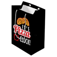 Lustige Pizza-Party-Wortkunst