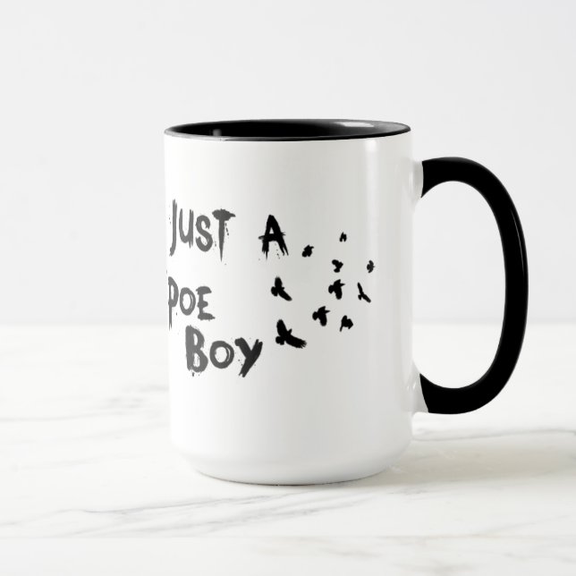 Lustige Poe-Tasse Tasse (Rechts)