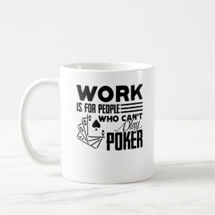 Lustige Poker-Tasse Kaffeetasse