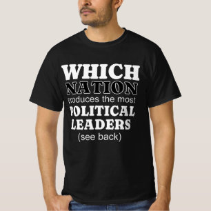 lustige politische Führung T-Shirt
