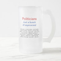 Lustige politische Spaß-Tassen