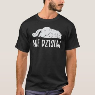 Lustige polnische Katze Polen Polska T-Shirt