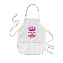 Lustige Prinzessin des Küchen-Kronen-individuellen