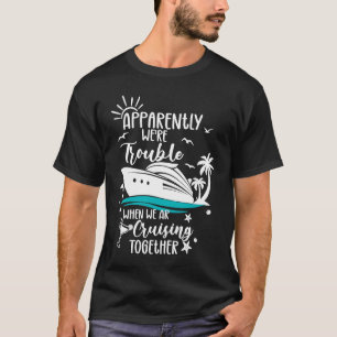 Lustige Probleme beim Matching Mädchen Kreuzfahrts T-Shirt