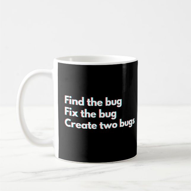 Lustige Programmierung für Programmierer und Entwi Kaffeetasse (Links)