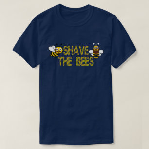 Lustige Rasur der Bienen T-Shirt