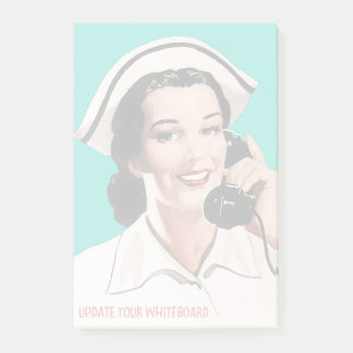 Lustige Ratschläge einer altmodischen Krankenschwe Post-it Klebezettel