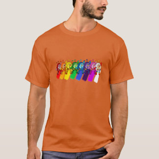 Lustige Regenbogen-Sprites-Geschenke T-Shirt