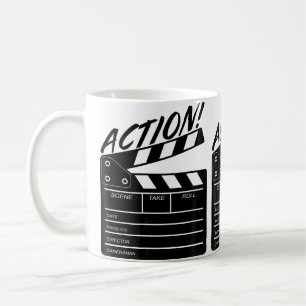 Lustige Regieklappe Filmemacher Tee-Geschenk Kaffeetasse