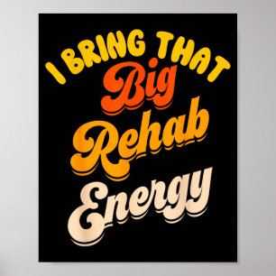 Lustige Reha-Team-Shirts PT-Monat OT SLP Physiothe Poster