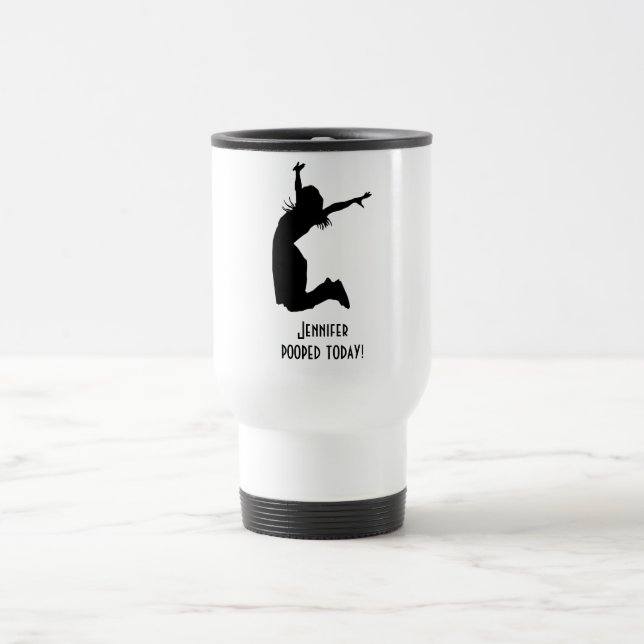 Lustige Reise-Tasse, die Sie mich personifizieren, Reisebecher (Mittel)