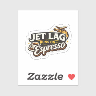 Lustige Reisekaffeeliebhaber Mütze Aufkleber