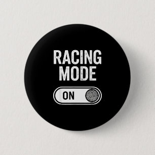 Lustige Rennmodus-Sprüche für Gamer sarkastisch  Button