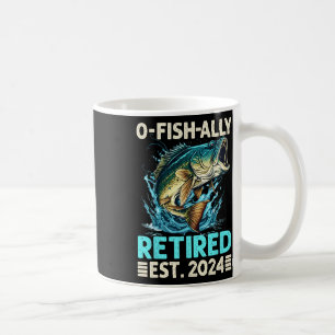 Lustige Rentengeschenke Angeln O-fish-ally Im Ruhe Kaffeetasse