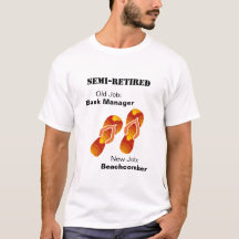 Lustige Rentner Flip Flops Strandwanderer