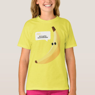 Lustige Retro-Bananen-Partyartikel mit witzigen Sp T-Shirt