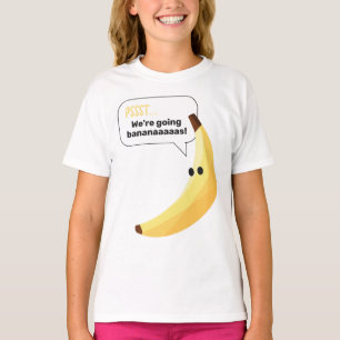 Lustige Retro-Bananen-Partyartikel mit witzigen Sp T-Shirt