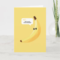 Lustige Retro-Bananen-Partyartikel-Witze Editierba