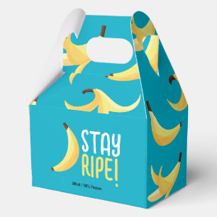 Lustige Retro-Bananen-Partygeschenke-Wortspiele Ed Geschenkschachtel