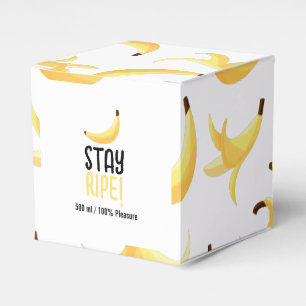 Lustige Retro-Bananen-Partygeschenke-Wortspiele Ed Geschenkschachtel