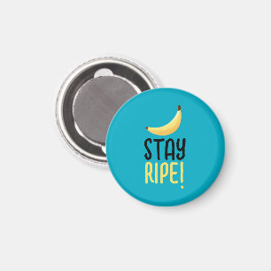 Lustige Retro-Bananen-Partygeschenke-Wortspiele Ed Magnet