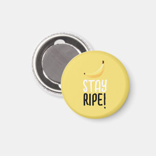 Lustige Retro-Bananen-Partygeschenke-Wortspiele Ed Magnet